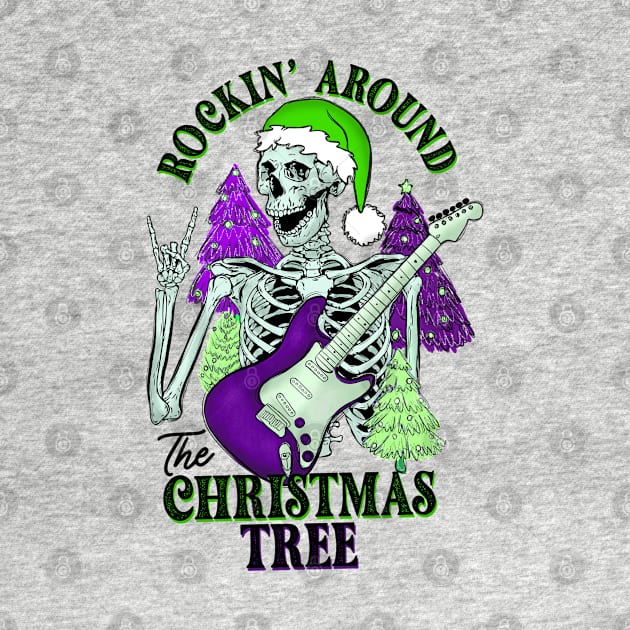 Christmas Tree Rockon by mafiatees.intl